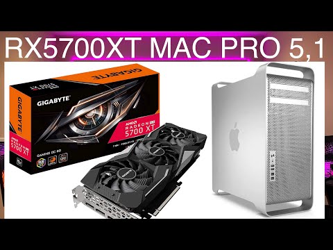 Mac Pro 5,1 RX5700XT with Bootscreen, OpenCore and Catalina with benchmarks.