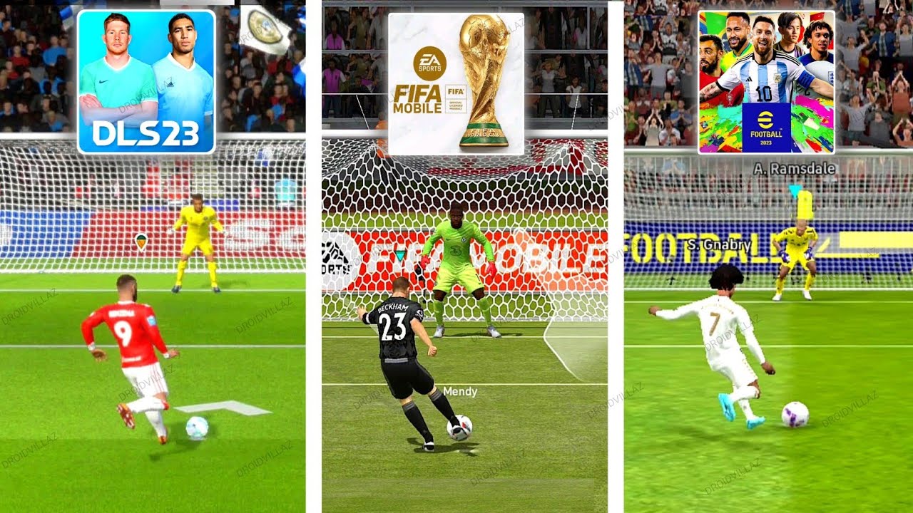 FIFA, eFootball PES or Dream League Soccer? Differences and which one is  better