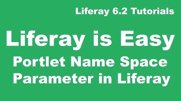 Liferay Tutorial 08 :- Portlet Name Space Parameter in Liferay