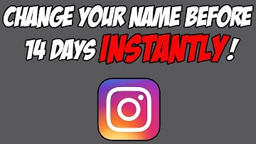 How to Change Instagram Name Before 14 Days INSTANTLY! 📸| 100% WORKING NEW METHOD!