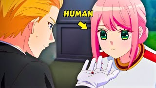 Terrifying boss falls madly in love with his robot maid who’s actually human | Anime Recap