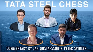 Tata Steel Chess 2020 Live Commentary Round 1 Youtube
