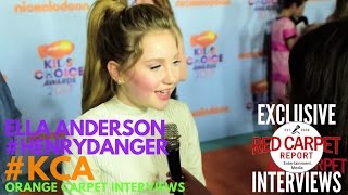 Ella Anderson #HenryDanger interviewed at 2017 Kid's Choice Awards Red Carpet #KCA