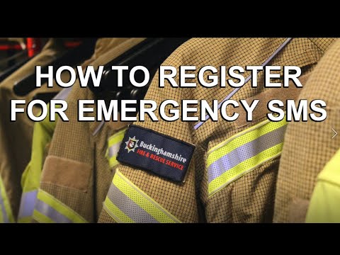 Video: How To Register An Emergency
