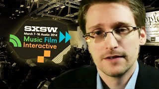 Snowden Speaks At SXSW
