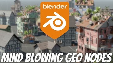 New Amazing Geometry Nodes Blender 3 Projects - Blender Geometry Nodes #10