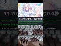 だいしきゅーだいしゅき白上フブキ タイピング #タイピング #shorts