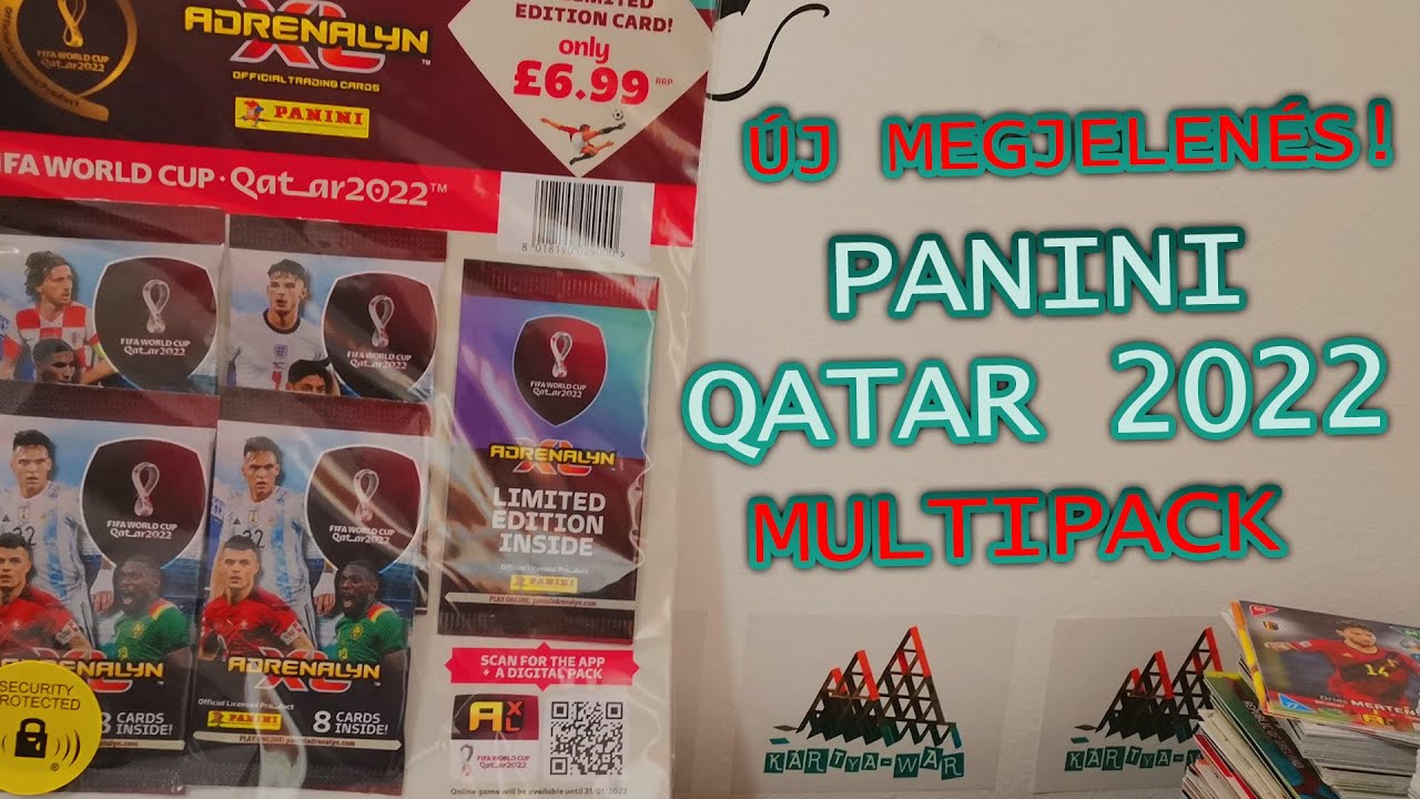 ÚJ MEGJELENÉS! | Panini FIFA WORLD CUP Qatar 2022 Adrenalyn XL ...