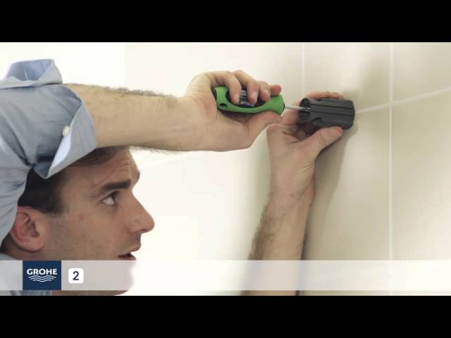 Alcachofa de la ducha GROHE QuickFix Vitalio Comfort 100 3 churros