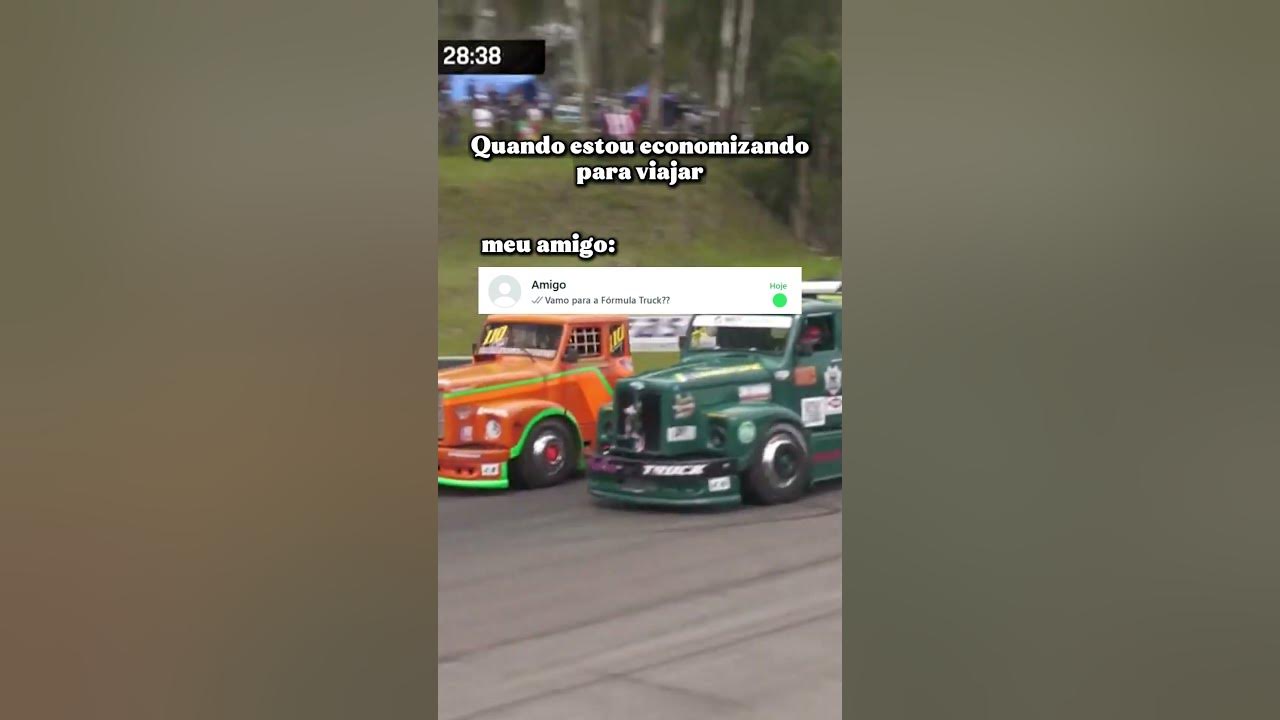 As economias que lute, porque o ronco do bruto fala mais alto! 😎🚛🔥