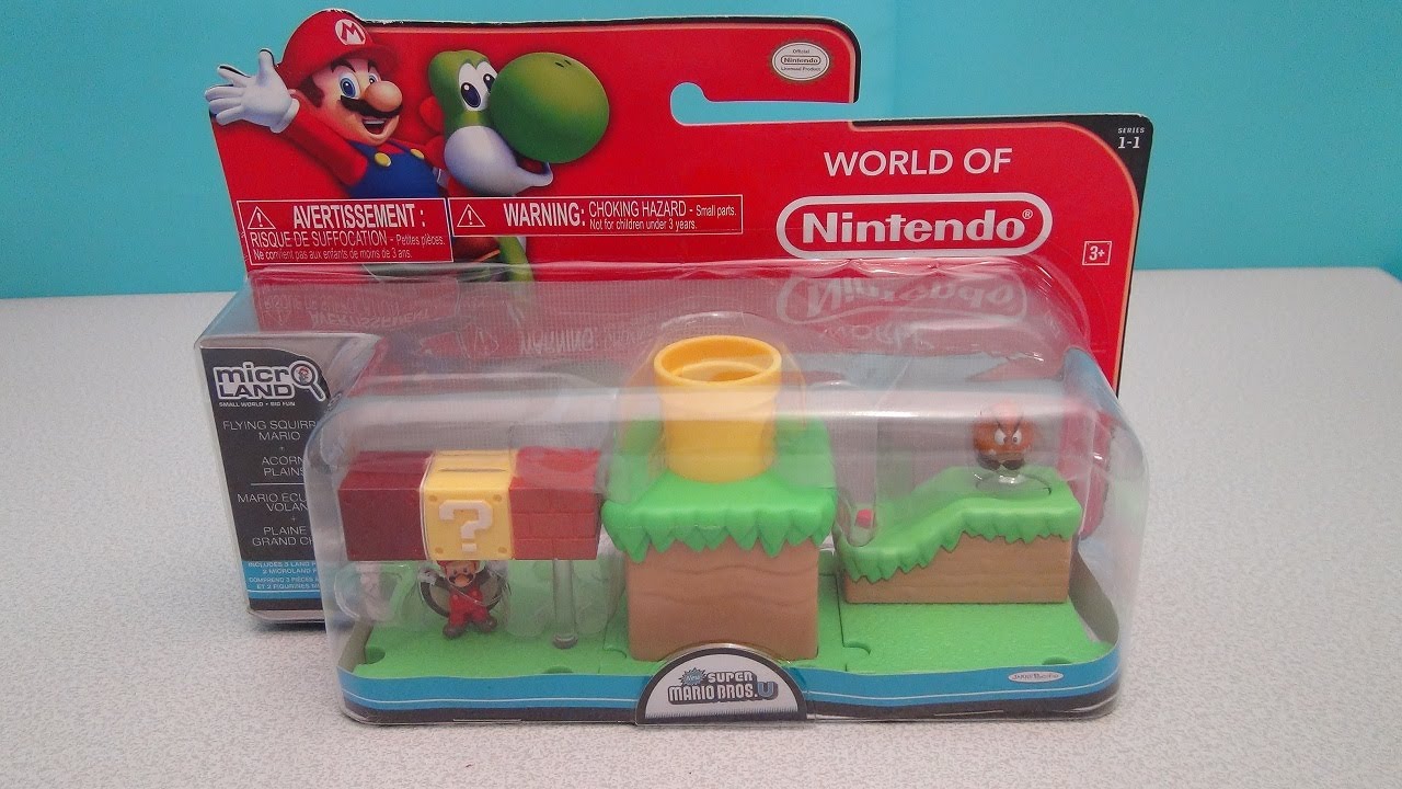 super mario brothers playset