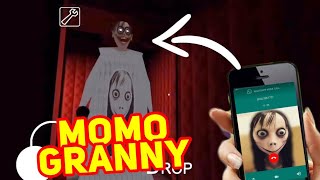 WHAT IF GRANNY WAS MOMO ? | Granny Horror Game | Granny Is Momo screenshot 3