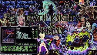 Death Knights Of Krynn - Amiga - Gaming Memories And Review