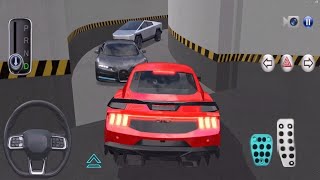 New Red Ford Mustang Sports Car For Parking - 3D Driving Class Gameplay - Car Game screenshot 4