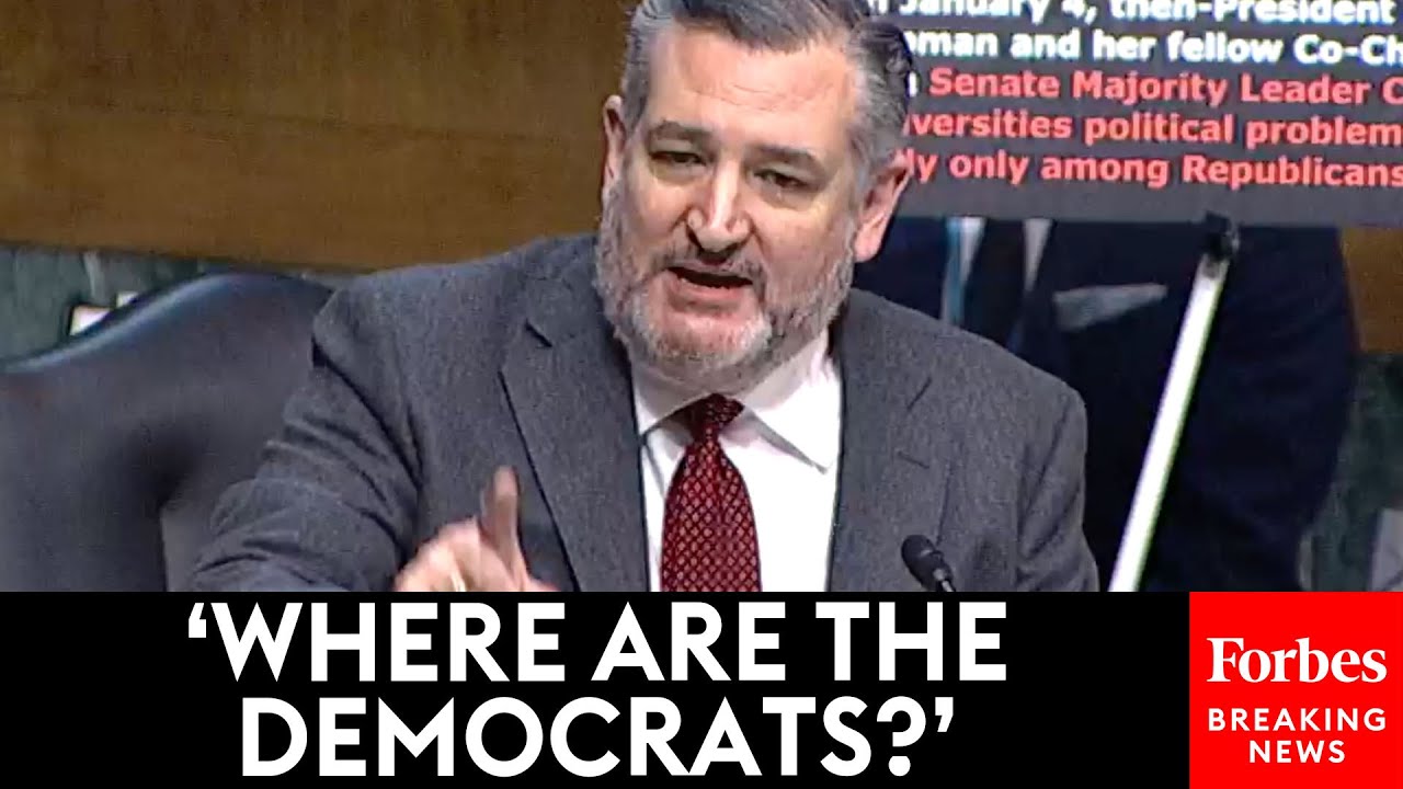 Ted Cruz Absolutely Explodes On Democrats For 'Deep And Pervasive Problem Confronting' Antisemitism