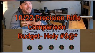 1022 .22Lr A Good, Better And Best Comparison With Kidd, Shilen & Green Mountain Barrels