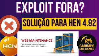 O site do EXPLOIT CAIU! INSTALE O HEN 4.92 - Alternativa TOP !!!