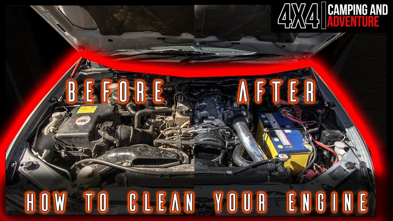 How To Clean An Engine Bay