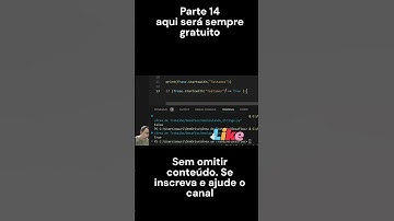 Python | funções list, join, startswith  aula 14 #python #programação #programacao #dev #software