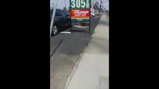 VIDEO: Crossing guard serving elementary school removed from post after sitting down on the job