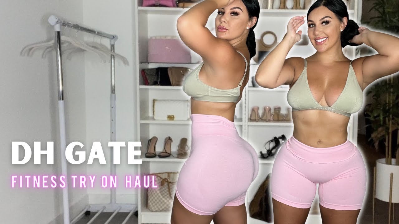 LEGGINGS HAUL | ACTIVEWEAR TRY ON HAUL DHGATE | GYM LEGGINGS & WORKOUT OUTFITS