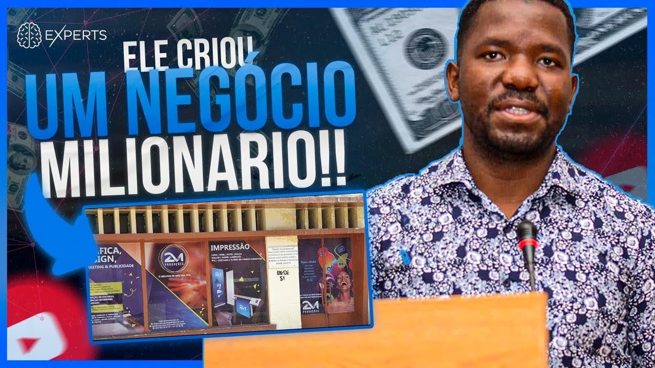 ELE FATUROU MAIS DE 1 MILHÃO EM ANGOLA COM UM NEGÓCIO – Délcio Mac Mahon | EXPERTS DE NEGÓCIOS #6