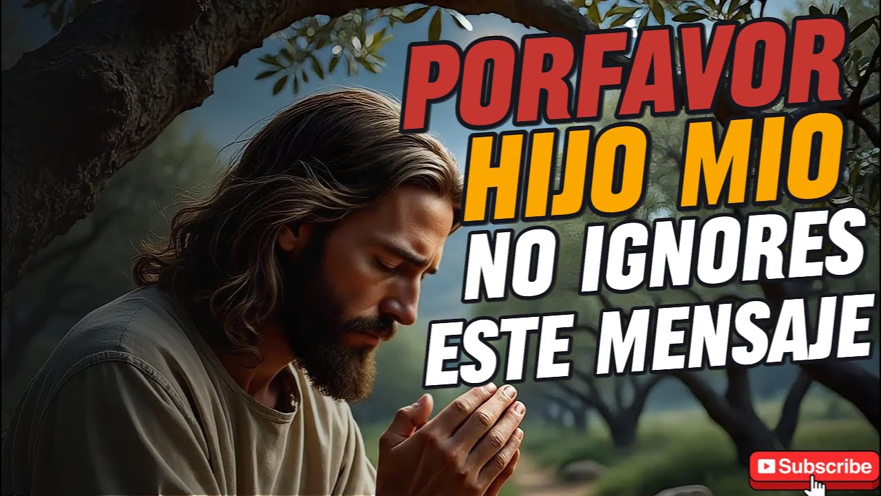 MENSAJE DE DIOS PARA TI... NO IGNORES ESTE VIDEO - YouTube