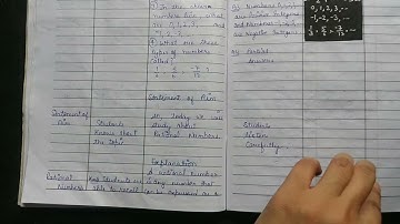 Mathematics lesson Plan for B.Ed || Rational number || in English with free pdf || lesson plan no. 2