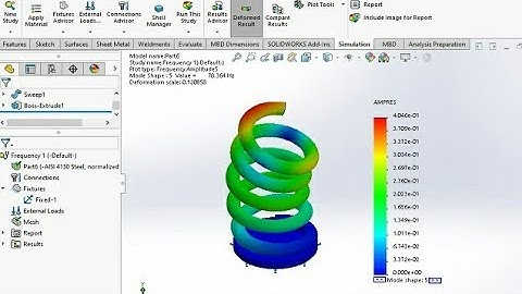 #Frequency analysis coil frame design for simulation analysis for solidworks simulation analysis#