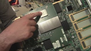 Replacing the heatsink on a Catalyst 6500 10Gb Line Card