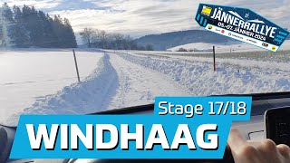 JÄNNERRALLYE 2024 | Stage 17/18 Sport OÖ WINDHAAG | POV Recce