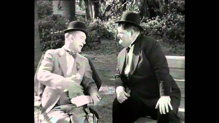 Laurel and Hardy: Why didn't you tell me you had 2...