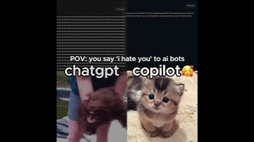 copilot vs chat gpt🤖#funny #fyp #memes
