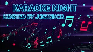 Karaoke Night Hosted By JoeTenor