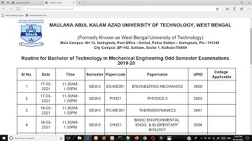 MAKAUT EXAM ROUTINE PUBLISHED 😱 | FAKE OR REAL? MUST WATCH