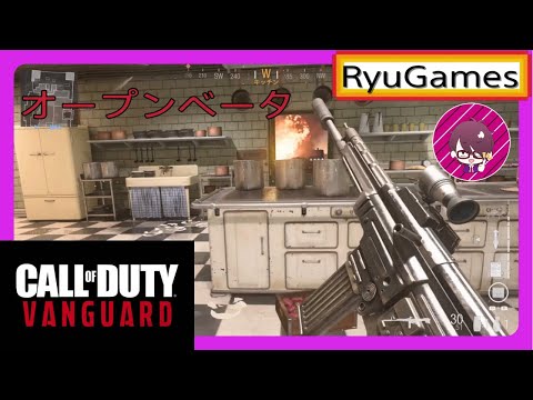 #1【CoD:V】オープンベータその１ 音が小さいと連呼する新作FPS