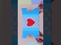 Heart shutter card #shorts