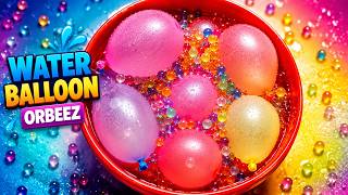 Water Balloon & Orbeez ASMR 💧🎈 |Relaxing Sound#viralvideo #asmrsounds