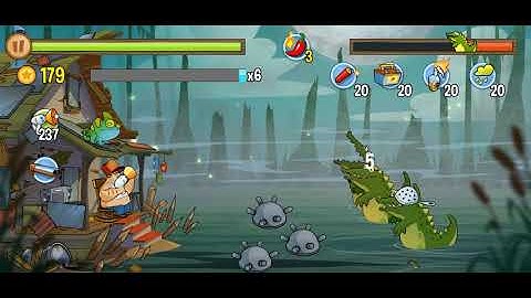 Swamp Attack - Alien Gun max upgrade