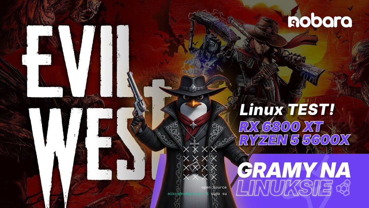 🔴 [LIVE] Evil West! Steam Proton - RYZEN 5 5600x | RX 6800 XT | Linux Nobara 42. TEST