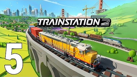 Train Station 2: Railroad Sim Gameplay Walkthrough Part 5 - Britain [iOS/Android Games]