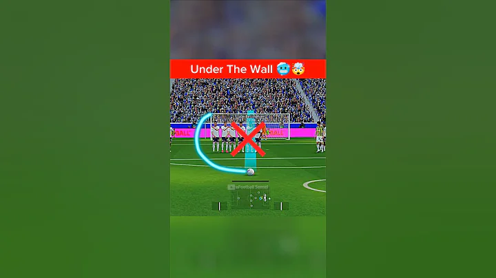Under The Wall Free Kick Tutorial 🥶🔥 #efootball #efootball2026