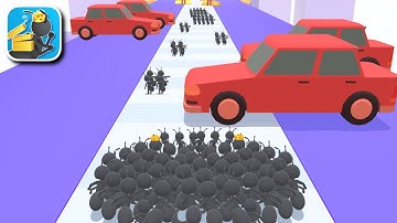 Tiny Run 3D All Levels - Max Level Gameplay (iOS & Android) Walkthrough Part 187