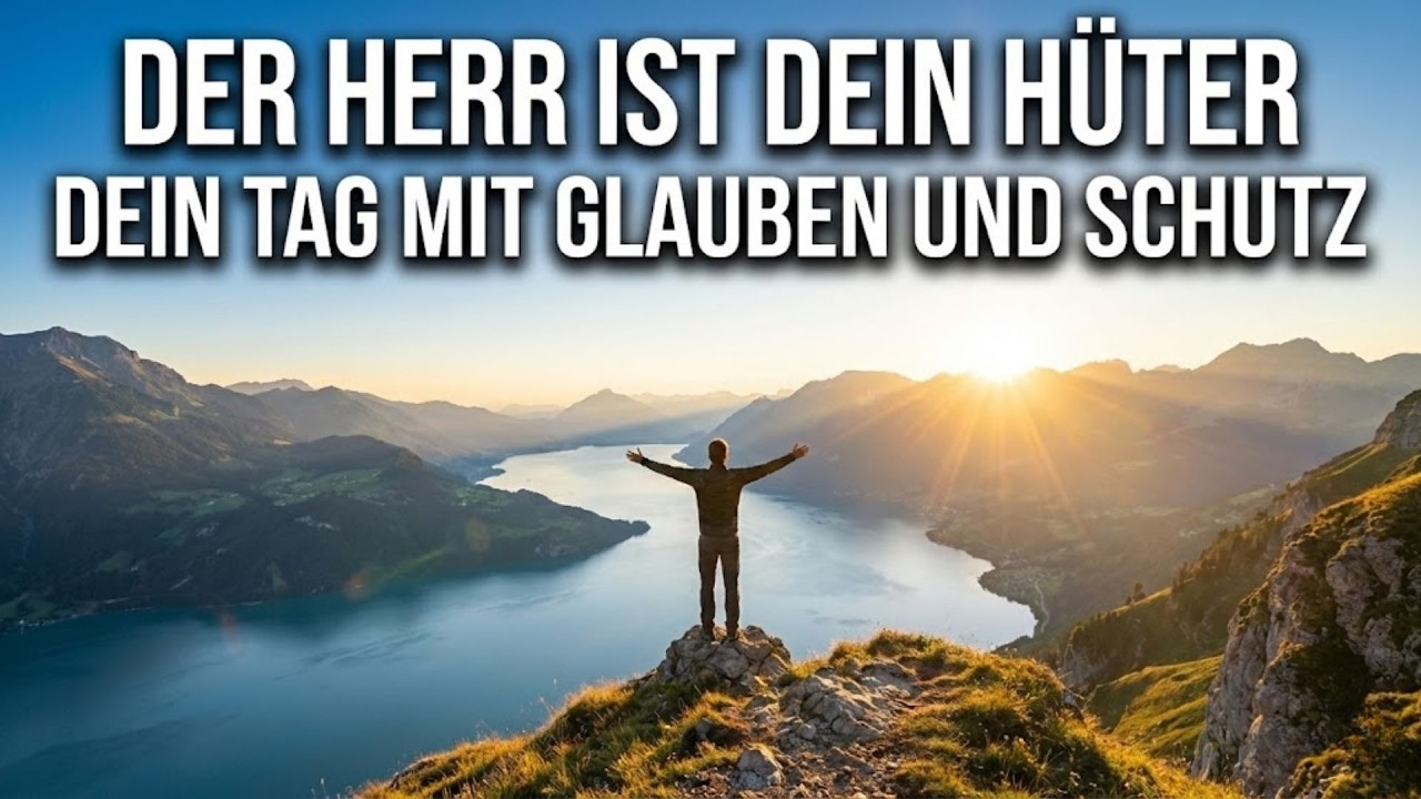 Morgengebet mit PSALM 121 | SCHÜTZE deinen Tag mit GLAUBEN und VERTRAUEN