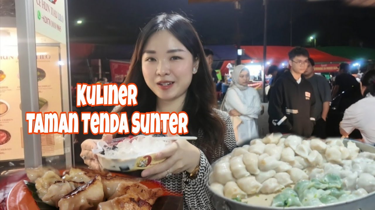 Kuliner Malam Taman Tenda Sunter