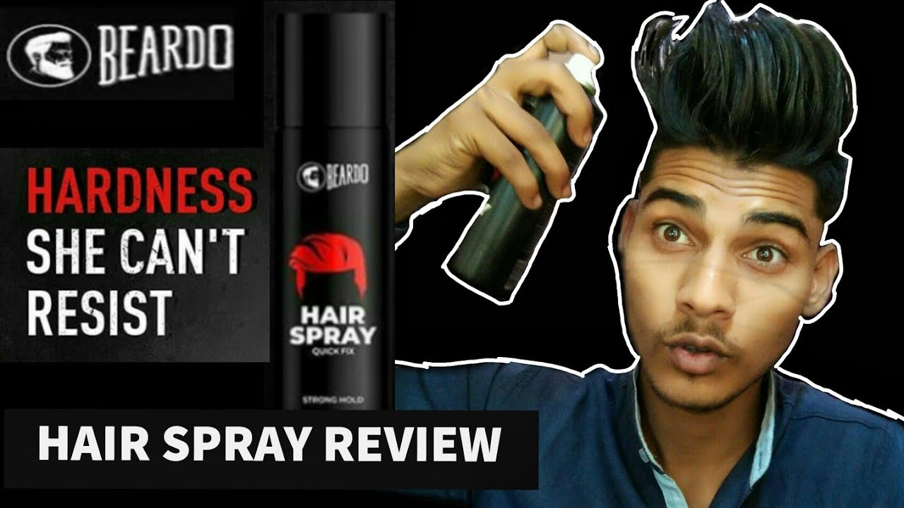 Beardo Hair Spray Quick Fix & Strong Hold Review | How to use Hair spray |  Best Hair Spray For Men - thptnganamst.edu.vn