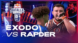 EXODO LIRICAL vs RAPDER - Semifinal | Red Bull Internacional 2020