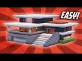 Minecraft: How To Build A Large Modern House Tutorial (#32)