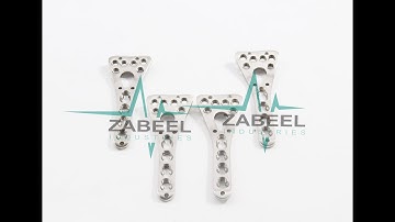 2.4/2.7mm Distal Radius Variable Angle LCP Steel Orthopedic Implants by ZaBeel Industries