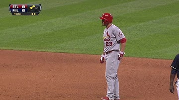 STL@MIL: Freese lines a two-run double in the eighth